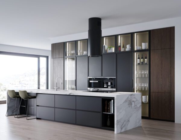 Palermo modern mətbəx mebeli mətbəx mebelləri Luxconcept.az